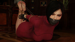  3d ada_wong angry angry_face annoyed arms_behind_back asian asian_female ass bad_end bare_legs barefoot black_hair bondage bound3d bound_toes breasts capcom captive captured curled_toes dark_hair defeated feet feet_up female female_focus female_only femsub forced gag gagged gloves helpless hogtie hogtied kidnapped legs red_clothing resident_evil restrained rope rope_bondage short_hair slave slavegirl slut soles stuffed_mouth_gag sweater tagme tape tape_gag taped_mouth thighs tied_toes toe_curl toes toes_curled toes_tied unhappy_female video_game video_game_character video_game_franchise video_games whore 