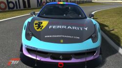  16:9 3d_(artwork) car digital_media_(artwork) ferrari forza forza_motorsport friendship_is_magic hasbro microsoft my_little_pony race_car rarity_(mlp) turn_10_studios vehicle widescreen xbox_game_studios 