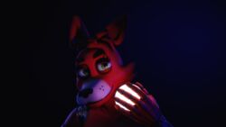  16:9 2018 3d_(artwork) 5_fingers absurd_res animatronic anthro ball bust_portrait canid canine digital_media_(artwork) female fingers five_nights_at_freddy&#039;s fox foxy_(fnaf) foxy_(psychojohn2) gold97fox hair hi_res holding_object looking_at_viewer machine mammal mtf_crossgender portrait red_body robot rule_63 scottgames simple_background smile solo source_filmmaker_(artwork) widescreen 