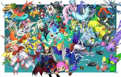  agumon anthro argomon armor bakemon bandai_namco betamon biyomon blackgatomon blonde_hair bulkmon canoweissmon claws coelamon digimon digimon_(species) female feral flamedramon fur gammamon garudamon gatomon gigimon gomamon group gulusgammamon hair headgear helmet horn huanglongmon humanoid kabuterimon kasuga_dn keramon kunemon long_ears lopmon magnadramon male megaseadramon melee_weapon metalgreymon metalmamemon muscular muscular_anthro muscular_male myotismon patamon pecs pilomon piximon plesiomon polearm ponytail_ears pulsemon raidramon rareraremon seadramon shoutmon spear symbareangoramon tentacle terriermon teslajellymon tokomon tsunomon weapon weregarurumon wings yellow_body yellow_fur 