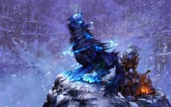  animal armor signed snow world_of_warcraft yaorenwo 