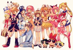  ahoge animal_ears animal_yokochou ashita_no_nadja barefoot bishoujo_senshi_sailor_moon blonde_hair blossom_(ppg) blue_eyes blue_hair boots bow brown_hair bubbles_(ppg) buttercup_(ppg) card_captor_sakura cat_ears crossed_arms dress earrings elbow_gloves full_moon_wo_sagashite futari_wa_precure giroro gloves green_eyes harukaze_doremi hat hinata_natsumi issa iyo jewelry kenta keroro_gunsou kinomoto_sakura kirarin_revolution kouyama_mitsuki long_hair mary_janes misumi_nagisa momomiya_ichigo morishiki naa-san nadja_applefield ojamajo_doremi open_mouth pajamas pink_eyes pink_hair powerpuff_girls precure red_eyes ribbon sailor_moon sailor_uniform school_uniform serafuku shoes short_hair skirt smile socks tokyo_mew_mew tsukishima_kirari twintails wink yukishiro_honoka 