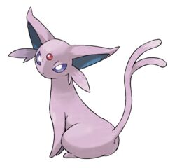  2004 alpha_channel ambiguous_gender ass blue_body cheek_tuft eeveelution espeon facial_tuft feral forehead_gem forked_tail fur gem generation_2_pokemon hi_res ken_sugimori looking_at_viewer mammal nintendo official_art pink_body pink_fur pokemon pokemon_(species) purple_sclera quadruped simple_background sitting solo tail transparent_background tuft unusual_anatomy unusual_tail white_eyes 