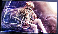  aruciii catgirl knife long_hair tagme 