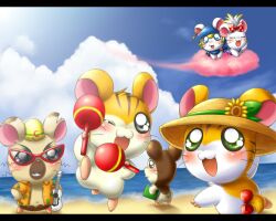  aimi_(artist) boss glasses hamtaro maxwell sandy stan 