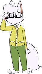  2017 3_toes 4_fingers adjusting_glasses alpha_channel anthro arctic_fox barefoot biped bjorn_severin black_eyes black_eyewear black_glasses black_nose bottomwear canid canine cheek_tuft chokovit_(artist) clothed clothed_anthro clothed_male clothing cowlick digital_drawing_(artwork) digital_media_(artwork) eyebrows eyewear facial_tuft feet fingers fluffy fluffy_tail fox fox_tail front_view full-length_portrait fur fur_tuft glasses hair hi_res jacket male male_anthro mammal mature_anthro mature_male pants pawpads pink_inner_ear pink_pawpads portrait rectangular_glasses simple_background simple_eyes solo standing tail tan_bottomwear tan_clothing tan_pants three-quarter_view toes topwear transparent_background true_fox tuft white_body white_ears white_fur white_hair white_tail white_tuft yellow_clothing yellow_jacket_(clothing) yellow_topwear 