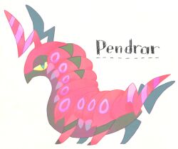  bad_id bad_pixiv_id character_name corrupted_file mousou_youjo no_humans pokemon pokemon_(creature) scolipede simple_background white_background 