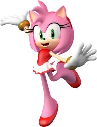  3d absurdres amy_rose amy_rose_(swimming) animal_ears animal_nose arm_up body_fur dress female flat_chest full_body furry furry_female gloves green_eyes hairband happy highres leg_up legs looking_at_viewer mario_&amp;_sonic_(series) mario_&amp;_sonic_at_the_london_2012_olympic_games official_art open_mouth outstretched_arms pink_fur pink_hair red_dress red_footwear red_hairband red_trim shoes short_dress short_hair sidelocks simple_background sleeveless sleeveless_dress smile solo sonic_(series) standing standing_on_one_leg tail third-party_source tongue transparent_background two-tone_dress white_gloves 