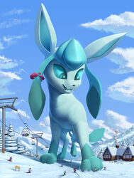  ambiguous_gender better_version_at_paywall blue_body blue_eyes blue_fur blue_sclera blue_tongue chimney clothed clothing cloud cottage digital_media_(artwork) dynamax dynamax_clouds eeveelution extreme_size_difference fangs female feral fur generation_4_pokemon glaceon group hi_res human larger_ambiguous larger_feral looking_down macro macro_ambiguous macro_feral male mammal mountain nintendo open_mouth outside paws plant pokemon pokemon_(species) size_difference ski_lift skiing skiis sky smaller_female smaller_human smaller_male smoke snow snowboard snowboarding tail teeth tongue tree tsitra360 