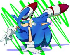  2013 4:3 alpha_channel anthro big_eyes big_head breakdancing clothing dancing eulipotyphlan fur gloves handwear hedgehog male mammal myly14 sega solo sonic_the_hedgehog sonic_the_hedgehog_(series) toony 