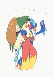  absurd_res ambiguous_gender anthro beak biped blaziken blue_body blue_eyes blue_fur brown_body brown_fur crossed_arms decidueye fur generation_3_pokemon generation_7_pokemon generation_9_pokemon green_body green_fur group hi_res mohupocket nintendo pokemon pokemon_(species) quaquaval red_body red_fur selfie simple_background smile taking_selfie tan_body tan_fur trio white_background yellow_body yellow_fur yellow_sclera 