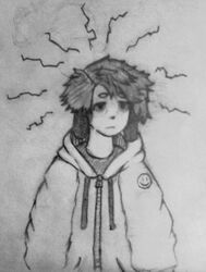  anonymous_artist anthro canid canine canis clothing domestic_dog graphite_(artwork) headache hi_res hoodie male mammal monochrome on_drugs pencil_(artwork) solo stan_(beez) topwear traditional_media_(artwork) 