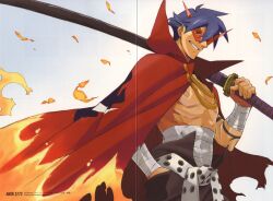  crease kamina male nishigori_atsushi tengen_toppa_gurren-lagann 