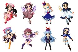  cars_(jojo) cosplay female guido_mista illuso jojo_no_kimyou_na_bouken kamishirasawa_keine kars_(jojo) kumoi_ichirin mystia_lorelei prosciutto remilia_scarlet touhou 