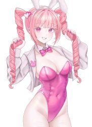  absurdres animal_ears bad_source breasts highres kiyutomao original playboy_bunny rabbit_ears 