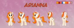  absurd_res alicorn arianna_altomare cutie_mark equid equine female friendship_is_magic hair hasbro hi_res horn horse hyperchibiabsol mammal model model_sheet multicolor_mane multicolored_hair my_little_pony mythological_creature mythological_equine mythology pony sheet_(disambiguation) wings 