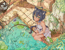  absurd_res accessory ahoge amazing_background ambient_fish ambient_sealife ambiguous_gender amphibian animal_humanoid anklet avian bell bell_collar bent_legs biped bird black_hair blush blush_stickers cat_humanoid clothed clothing collar crois day detailed detailed_background dress felid felid_humanoid feline feline_humanoid female feral fish fishing fishing_rod flat_chested flower frog fully_submerged green_eyes group hair hair_accessory hairclip hi_res high-angle_view humanoid humanoid_focus inner_ear_fluff jewelry knees_together larger_humanoid leaf legs_over_edge legs_together light_body light_skin lily_pad limp_tail looking_at_another mammal mammal_humanoid marine moss outside over_edge owl partially_submerged plant rock ruins short_hair shrub sitting size_difference smaller_feral solo_focus tail_on_ground tail_over_edge tan_body tan_skin translucent translucent_clothing tuft water wet wet_clothing white_clothing white_dress white_inner_ear_fluff yellow_eyes 