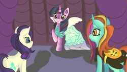  16:9 equid equine female feral friendship_is_magic group hasbro horn jbond mammal my_little_pony mythological_creature mythological_equine mythology rarity_(mlp) sassy_saddles_(mlp) twilight_sparkle_(mlp) unicorn widescreen 