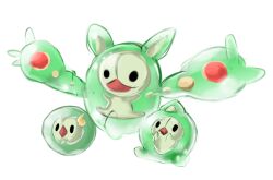  duosion everyone group no_humans pokemon pokemon_black_and_white reuniclus solosis 