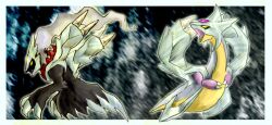  claws cresselia darkrai fusion kyurem no_humans photoshop_(medium) pokemon pokemon_(creature) pokemon_bw pokemon_dppt sharp_teeth teeth wings yellow_eyes 