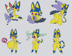  absurd_res after_vore ahe_gao animal_crossing ankha ankha_(animal_crossing) anthro bandage bedroom_eyes belly big_belly big_breasts blush breast_grab breasts burping burping_up_clothes clothed clothing comic death digestion domestic_cat doubutsu_no_mori duo edit erection erection_under_clothing eyeshadow eyewear felid feline felis female female_pred glasses gothmeup groping_self hand_imprint hand_on_breast hi_res imprint internal jakku_(doubutsu_no_mori) looking_pleasured makeup male male/female male_prey mammal midriff nairu_(doubutsu_no_mori) narrowed_eyes navel nintendo organs potbelly raymond_(animal_crossing) rumbling_stomach seductive sequence stomach stomach_bulge suit swallowing tail_around_partner tail_around_waist tail_wrapped thick_thighs tongue tongue_out uraeus video_games vore weight_gain willing_vore 