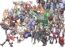  6+boys 6+girls :d ;d absolutely_everyone addam_origo amalthus_(xenoblade) animal architect_(xenoblade) armor arms_behind_head arms_up azurda_(xenoblade) bare_shoulders beret blue_eyes boots braid breasts brighid_(xenoblade) brown_eyes brown_hair character_name cleavage closed_eyes commentary_request dress dromarch_(xenoblade) elbow_gloves everyone fan_la_norne fingerless_gloves glasses gloves goggles greek_text green_eyes green_hair grey_hair grin hair_ornament hat highleg highleg_leotard highres horns hugo_ardanach jewelry leotard lila_(xenoblade) long_hair long_sleeves lora_(xenoblade) maid mecha_musume military military_uniform milton_(xenoblade) miniskirt morag_ladair_(xenoblade) multiple_boys multiple_girls mythra_(xenoblade) nia_(blade)_(xenoblade) nia_(xenoblade) niall_ardanach nopon off_shoulder official_art one_eye_closed open_mouth pandoria_(xenoblade) pauldrons pleated_skirt pneuma_(xenoblade) pointing ponytail poppi_(xenoblade) poppi_alpha_(xenoblade) poppi_mk._ii_(xenoblade) poppi_qt_(xenoblade) poppi_qtpi_(xenoblade) poppibuster_(xenoblade) puffy_sleeves purple_hair pyra_(xenoblade) red_eyes red_hair rex_(xenoblade) roc_(xenoblade) round_eyewear saitou_masatsugu shawl short_hair shoulder_armor simple_background sitting skirt smile spoilers standing thighhighs tora_(xenoblade_2) twintails uniform vandham_(xenoblade_2) very_long_hair walking white_background xenoblade_chronicles_(series) xenoblade_chronicles_2 xenoblade_chronicles_2:_torna_-_the_golden_country yellow_eyes zeke_von_genbu_(xenoblade) zettai_ryouiki 