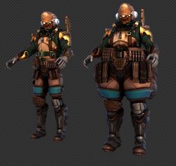  armor armored_female belt big_breasts bigger_female breasts comparing female gear gloves helmet large_breasts larger_female microphone pockets pouch qzk_forte safe_for_work sfw shoulder_armor shoulder_pads shoulders straps tagme thick thick_ass thick_thighs wide_hips 