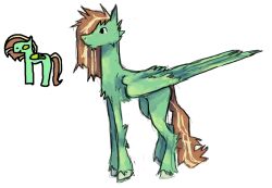  2021 black_eyes brown_mane brown_tail cheek_tuft chest_tuft colored digital_drawing_(artwork) digital_media_(artwork) equid equine facial_tuft fan_character feathered_wings feathering feathers feral flockdog folded_wings fur green_body green_eyes green_feathers green_fur green_hooves green_wings hasbro hooves leg_tuft light lighting long_mane long_tail male mammal mane mane_over_eye multicolored_mane my_little_pony mythological_creature mythological_equine mythology pegasus quadruped redraw shaded side_view simple_background solo tail tan_mane tan_tail tuft two_tone_mane two_tone_tail unguligrade white_background wings 