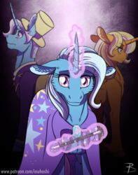  blue_eyes cape clothing daughter_(lore) equid equine family father_(lore) father_and_child_(lore) father_and_daughter_(lore) female friendship_is_magic group hasbro hat headgear headwear hi_res horn idw_publishing inuhoshi-to-darkpen jack_pot_(mlp) magic_wand mammal mother_(lore) mother_and_child_(lore) mother_and_daughter_(lore) mother_and_father_(lore) my_little_pony my_little_pony_(idw) mythological_creature mythological_equine mythology parent_(lore) parent_and_child_(lore) parent_and_daughter_(lore) purple_eyes sparkles story story_in_description text top_hat trixie&#039;s_mom_(idw) trixie_(mlp) unicorn url wand 