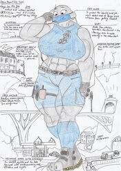  abs anthro belt big_breasts bottomwear box_truck breasts building camel_toe car cargo_pants city clothed clothing commercial_vehicle delivery_(commerce) delivery_vehicle dirtyredpaint disney duo english_text face_mask feet female fingers footwear fur gas_station gear grey_body handwear hi_res house judy_hopps lagomorph legwear leporid macro mammal mask medium_truck motor_vehicle muscular muscular_female nipples outside pants plant rabbit shirt shoes size_difference standing stockings text topwear traditional_media_(artwork) truck_(vehicle) vehicle workout_gloves zootopia 