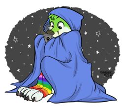  absurd_res anthro bedding black_body black_claws black_fur black_nose blanket canid canine claws clothing electronics fidget_the_fox footwear fox fox_tail fur green_body green_eyes green_fur hi_res legwear lgbt_pride male mammal multicolored_clothing multicolored_footwear multicolored_legwear multicolored_socks nails night pawpads paws phone pride_colors rainbow_clothing rainbow_footwear rainbow_legwear rainbow_pride_colors rainbow_socks signature simple_background socks solo star strawbear texting white_background 