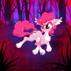  1:1 absurd_res canid canine canis curled_hair equid equine female friendship_is_magic hair hasbro hi_res horse hybrid mammal my_little_pony mythological_canine mythological_creature mythology pinkie_pie_(mlp) pony poofy_hair rurihal solo tagme were werecanid werecanine werewolf wolf 