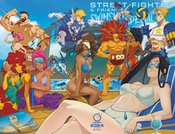  2024 6+boys 6+girls abs adapted_costume annotation_request aqua_hair armor ass ball battle_circuit belly_chain big_hair bikini black_hair blonde_hair breastplate breasts brown_hair cameo capcom captain_commando captain_commando_(character) cat_girl character_request colored_skin company_connection copyright_request cover_image cross_scar crossover cyberbots dark-skinned_female dark_skin demon_girl devilot_de_deathsatan_ix elf final_fight flexing from_behind furry furry_male gallon_(vampire) gill_(street_fighter) glasses gold_choker hair_over_one_eye harem_pants hat head_wings hibiki_dan highres holding_another&#039;s_wrist ice indian_style innertube jewelry justice_gakuen kimberly_jackson large_breasts leo_(warzard) lion_boy long_hair low-tied_long_hair low_wings magic male_swimwear mane matt_moylan mature_female medium_breasts mega_man_(series) mega_man_legends_(series) midriff mike_haggar minazuki_kyouko mismatched_bikini morrigan_aensland multi-tied_hair multicolored_skin multiple_boys multiple_crossover multiple_girls multiple_scars muscular muscular_male one-piece_swimsuit opaque_glasses pain pants parody partially_annotated pink_hair pointy_ears ponytail pool poolside power_stone purple_one-piece_swimsuit purple_pants quad_braids red_hair red_one-piece_swimsuit rouge_(power_stone) scar servbot_(mega_man) short_hair sitting standing street_fighter street_fighter_6 street_fighter_iii_(series) striped_bikini striped_clothes sunglasses super_monkey_ball swim_ring swim_trunks swimsuit tabasa two-tone_skin vampire_(game) very_dark_skin very_long_hair volleyball_(object) warzard werewolf wings witch_hat yellow_beast yellow_skin zangief 