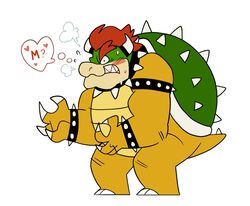  absurd_res anthro bowser bracelet collar hi_res jewelry koopa male mario_bros nintendo scalie shell solo spiked_bracelet spiked_collar spikes starjeti 