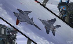  2023 ace_combat_zero adfx-02_morgan aircraft airplane angry anthro armor artist_logo blue_body blue_skin cutaway detailed_background dialogue duo dutch_angle english_text eyebrows f-15_eagle facial_tuft flight_helmet fur furgonomic_headwear furgonomics green_helmet grey_body grey_eyebrows grey_fur grey_hair grey_sky hair headgear helmet hi_res jet logo male mask medical_instrument narrowed_eyes orange_eyebrows orange_sclera oxygen_mask red_eyes sammfeatblueheart scientific_instrument shaded signature sky skyscape taunting text tuft unknown_species vehicle visor white_clouds white_helmet 