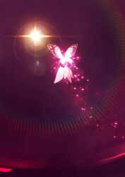  bug butterfly commentary_request lens_flare momijigari no_humans photoshop_(medium) sparkle star_(sky) symbolism touhou 