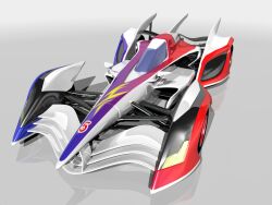  canopy_(aircraft) car commentary_request formula_one kusatokage motor_vehicle no_humans race_vehicle racecar science_fiction simple_background vehicle_focus 