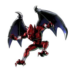  abs absurdres anklet armor armpits barefoot blue_wings claws colored_skin demon demon_wings fangs firebrand floating full_body highres jewelry legs_apart makaimura marvel_vs._capcom marvel_vs._capcom_3 mori_toshiaki muscular no_humans no_pupils nude official_art open_mouth outstretched_arms pointy_ears red_skin soles solo spread_arms thighs transparent_background vambraces white_eyes wings 