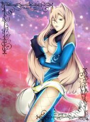  animal_ears belt bodysuit book breasts brown_eyes brown_hair cat_ears cat_tail cleavage elbow_gloves female fur glasses gloves long_hair open_mouth presa_(tales) preza tail tales_of_(series) tales_of_xillia 