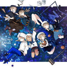  2boys 4girls aqua_eyes baker_nemo_(fate) barefoot beret blonde_hair braid bread broom can captain_nemo_(fate) closed_eyes dirty dirty_face engineer_nemo_(fate) fate/grand_order fate_(series) food glasses gradient_hair hammer hat high_heels highres liorac long_hair marine_nemo_(fate) multicolored_hair multiple_boys multiple_girls nemo_(fate) nurse_cap nurse_nemo_(fate) professor_nemo_(fate) shorts signature tan turban twintails 