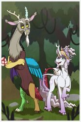  amber_sclera brother_(lore) brother_and_sister_(lore) chimera cloven_hooves discord_(mlp) draconequus equid equine female feral friendship_is_magic harmony_(mlp) hasbro hi_res hooves horn inuhoshi-to-darkpen male mammal membrane_(anatomy) membranous_wings my_little_pony mythological_creature mythological_equine mythology red_eyes sibling_(lore) sister_(lore) tree_of_harmony twins_(lore) unicorn wings 