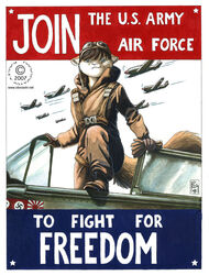 2007 aircraft airplane allies ambiguous_gender anthro aviator_cap border english_text flight_suit fluffy fluffy_tail front_view harness kacey mammal military pilot politics poster poster_template propaganda propeller recruitment_poster rodent sciurid solo tail text tree_squirrel vehicle white_border world_war_2