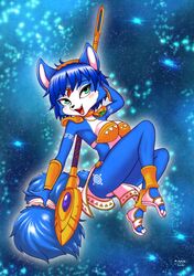  2018 accessory anthro arm_markings armor ass barely_visible_genitalia barely_visible_pussy belly black_nose blue_body blue_butt blue_ears blue_eyebrows blue_face blue_fur blue_hair blue_tail blue_theme blush bottomwear bracers breasts canid canine cheek_tuft choker cleavage clothed clothing countershade_breasts countershade_ears countershade_face countershade_fur countershade_neck countershade_torso countershading emerald_(gem) emerald_necklace eyebrows eyelashes facial_tuft female fluffy fluffy_tail footwear forehead_gem fox fur fur_markings fur_tuft furgonomics gem genitals glistening glistening_body glistening_eyes glistening_fur glistening_gem glistening_hair glistening_tail glowing_outline gold_(metal) gold_armor gold_choker gold_hairband gold_jewelry gold_necklace gold_weapon green_eyes hair hair_accessory hairband hip_markings holding_object holding_staff holding_weapon ineffective_clothing jewelry krystal_(star_fox) leg_markings light lips loincloth long_tail looking_aside looking_at_viewer mammal markings medium_breasts michiyoshi monotone_breasts monotone_hair monotone_tail multicolored_body multicolored_bottomwear multicolored_butt multicolored_clothing multicolored_ears multicolored_face multicolored_footwear multicolored_fur multicolored_loincloth multicolored_sandals multicolored_topwear necklace nintendo no_underwear open_mouth open_smile outline partially_clothed paws pelvic_curtain pink_lips pink_tongue pose prick_ears pupils pussy pussy_peek ruby_(gem) sandals sapphire_(gem) shadow short_hair shoulder_markings shoulder_pads signature skimpy sky slim smile snout solo staff star star_fox starry_sky tail tail_accessory tailband teeth tongue topwear tribal tribal_armor tribal_clothing tribal_jewelry tribal_markings tuft two_tone_body two_tone_bottomwear two_tone_butt two_tone_clothing two_tone_ears two_tone_face two_tone_footwear two_tone_fur two_tone_loincloth two_tone_sandals two_tone_topwear unconvincing_armor weapon white_belly white_body white_bottomwear white_breasts white_butt white_clothing white_countershading white_ears white_face white_footwear white_fur white_loincloth white_markings white_sandals white_topwear yellow_bottomwear yellow_clothing yellow_footwear yellow_loincloth yellow_sandals yellow_topwear 