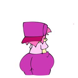  1boy b-side_bf b-side_boyfriend back_view big_ass big_butt boyfriend_(friday_night_funkin) friday_night_funkin friday_night_funkin_(b-side) friday_night_funkin_mod huge_ass large_ass male male_only newgrounds pink_pants pink_shirt presenting_hindquarters thick_thighs u/thiccwandmoment 