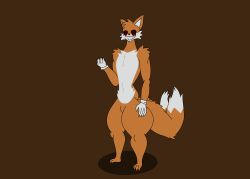  2_tails absurd_res anthro arm_tuft belly_tuft black_eyes blood blood_from_eye bodily_fluids canid canine cheek_tuft chest_tuft clothing crying_blood demon eldritch_being facial_tuft fox gloves gloves_only handwear handwear_only head_tuft hi_res male mammal mandro22 monster mostly_nude multi_tail navel navel_outline sharp_teeth shoulder_tuft solo sonic2.exe tail tail_tuft teeth tuft zalgo_(creepypasta) 