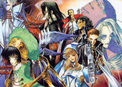  caterina_sforza isaak_fernand_von_kampfer kate_scott leon_garcia_de_asturias seth_nightroad tres_iqus trinity_blood 