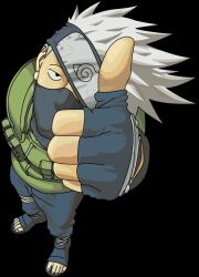  artist_request hatake_kakashi male male_focus naruto short_hair spiked_hair spiky_hair white_hair 