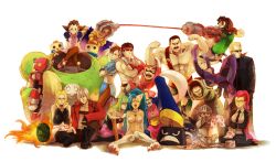  6+boys 6+girls abs akuma_(street_fighter) albert_wesker amaterasu_(ookami) animal_ears animal_print bad_id bad_pixiv_id bat_print beads between_breasts bionic_commando blonde_hair blood boxers bracelet breasts brown_pantyhose bun_cover capcom cat_ears china_dress chinese_clothes chris_redfield chun-li company_connection crimson_viper crossed_arms crossed_legs crossover dante_(devil_may_cry) devil_may_cry_(series) double_bun dougi dreadlocks dress earrings facial_hair felicia_(vampire) final_fight gustaff hair_bun hat head_wings headband issun jacket jewelry jiangshi jill_valentine knees_together_feet_apart kurosu leather leather_jacket lei_lei long_coat makaimura male_underwear marvel_vs._capcom marvel_vs._capcom_3 mechanical_arms mega_man_(series) mega_man_legends_(series) mega_man_x_(series) mike_haggar morrigan_aensland moustache multiple_boys multiple_girls muscular nathan_spencer necktie necktie_between_breasts okami pantyhose prayer_beads print_pantyhose prosthesis prosthetic_arm reflector_(ookami) resident_evil resident_evil_5 ryu_(street_fighter) servbot_(mega_man) single_mechanical_arm sir_arthur_(makaimura) sitting spiked_bracelet spikes street_fighter street_fighter_iv_(series) sunglasses trish_(devil_may_cry) tron_bonne_(mega_man) underwear vampire_(game) viewtiful_joe viewtiful_joe_(character) wings zero_(mega_man) 