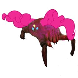  1:1 alien crossover cutie_mark feral friendship_is_magic hair half-life hasbro headcrab my_little_pony pink_hair pinkie_pie_(mlp) solo transient-light valve why 