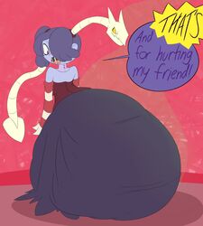    1girls diaper diaper_disposal digestion disposal female half-awake-jake leviathan_(skullgirls) messing messy_diaper peeing peeing_self post_vore post_vore_scat scat sekhmet skullgirls soiling squigly vore wetting 